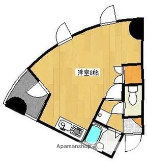 クロノス18三軒町【7階】の間取り