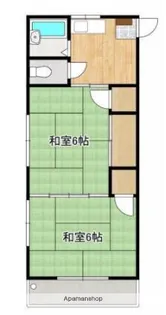 ホワイトハウス11【2階】の間取り