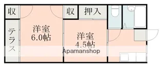 にれのきハイツ【1階】の間取り