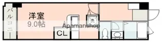 NICEマンション九品寺【5階】の間取り