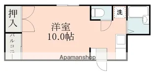 エクセルシオール壱番館【2階】の間取り