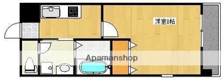 カーネリアン新屋敷【6階】の間取り