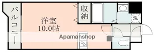 カーネリアン新屋敷【7階】の間取り