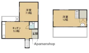 サンハイツ岡田町【4階】の間取り