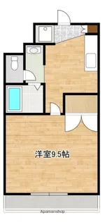 トウイナーズマンション【3階】の間取り