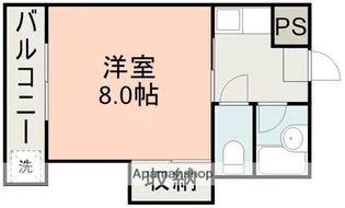 メゾン・ド・ロアンヌ【2階】の間取り