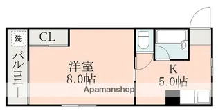 メゾン・ド・ロアンヌ【2階】の間取り