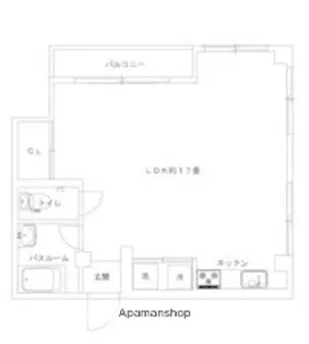 パールハイム細工町【4階】の間取り