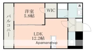 シャルム光の森【7階】の間取り
