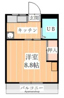 熊本県熊本市西区池田4丁目【マンション】の間取り