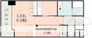 シャトー・デュ・アーサー【8階】の間取り
