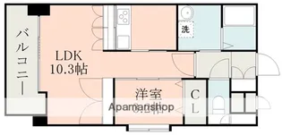 シャトー・デュ・アーサー【5階】の間取り
