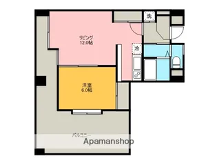 アーバンパーク水前寺公園【6階】の間取り