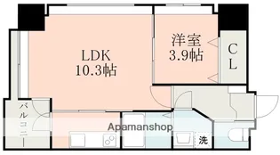 ウェルブライト上通り【11階】の間取り