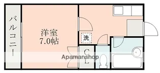 クロノス23下南部【2階】の間取り