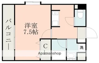 ビルド・ケアⅠ【2階】の間取り
