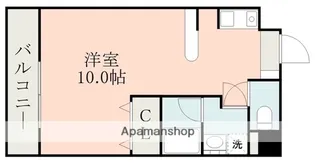 ビルド・ケアⅠ【2階】の間取り