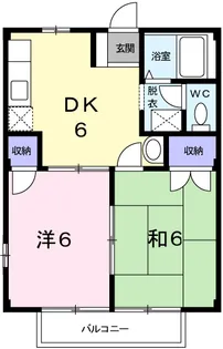 I.S.ハイム【1階】の間取り