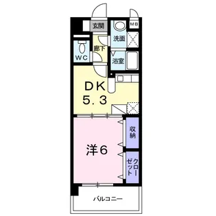 サンヒルズ【3階】の間取り