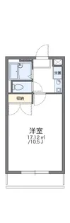 レオパレスクレール公園前【205号室】の間取り