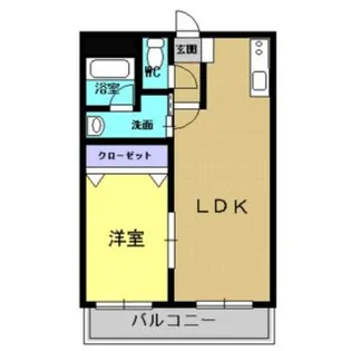 タカトーレジデンス【2階】の間取り