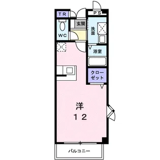 エンゼルハイツⅡ【2階】の間取り