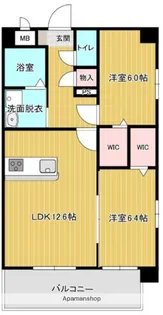 LEAF【5階】の間取り