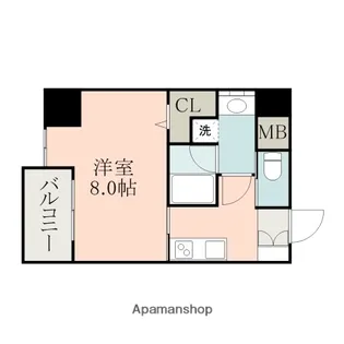 LA TOUR KASUGA【4階】の間取り