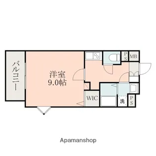 J PLACE【9階】の間取り