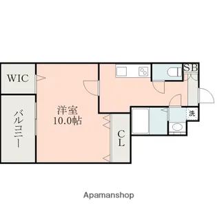 ラ・シック大江【5階】の間取り