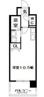 熊本県熊本市中央区九品寺2丁目【マンション】の間取り