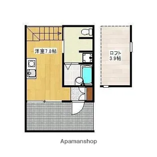 GROOM黒髪【1階】の間取り