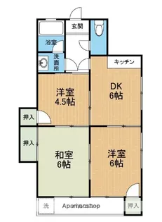 千馬ビル【3階】の間取り