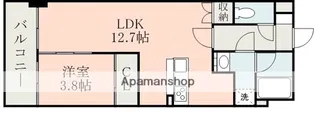 ニューリバー萩原【7階】の間取り