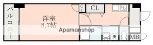 ニューリバー萩原【3階】の間取り