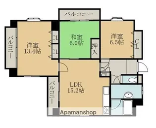 コートハウス21【2階】の間取り