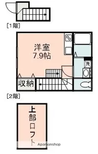 ピエールフォレ国府【2階】の間取り