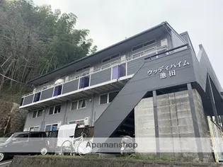 ウッディハイム池田【1階】の外観