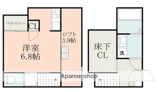 ADC新水前寺ミューナ【2階】の間取り
