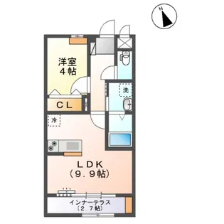 SーBLOOD【1階】の間取り