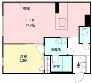 シャーメゾンPROST【1階】の間取り