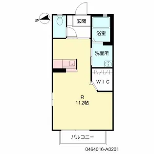 ファボーリ水前寺【2階】の間取り