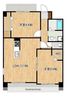 熊本県上益城郡御船町大字辺田見【マンション】の間取り