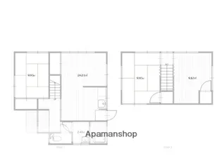熊本県熊本市中央区出水3丁目【一戸建】の間取り