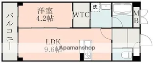 フラワーラブⅡ【3階】の間取り