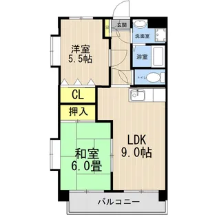 ヴェルデ5【4階】の間取り