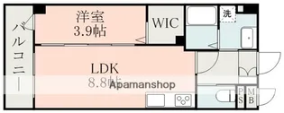 フォーエス武蔵ヶ丘北SOUTH【3階】の間取り