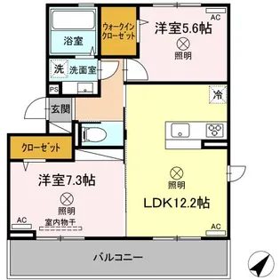 GLANZ.KⅡ【3階】の間取り