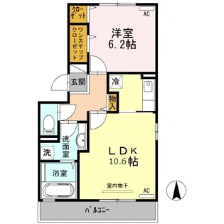 NEUTRAL 7【3階】の間取り