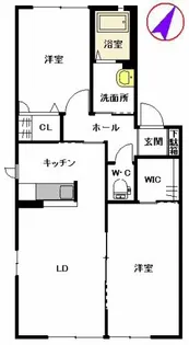 花みずき Ⅰ棟【1階】の間取り